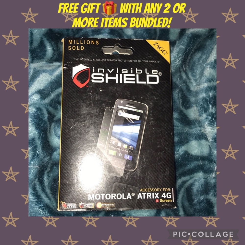 Invisible shield Motorola atrix 4G screen